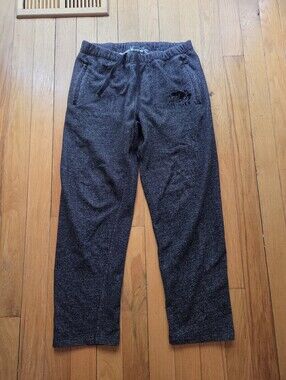 Roots Men's Heather Charcoal Drawstring Sweatpants Size Med.